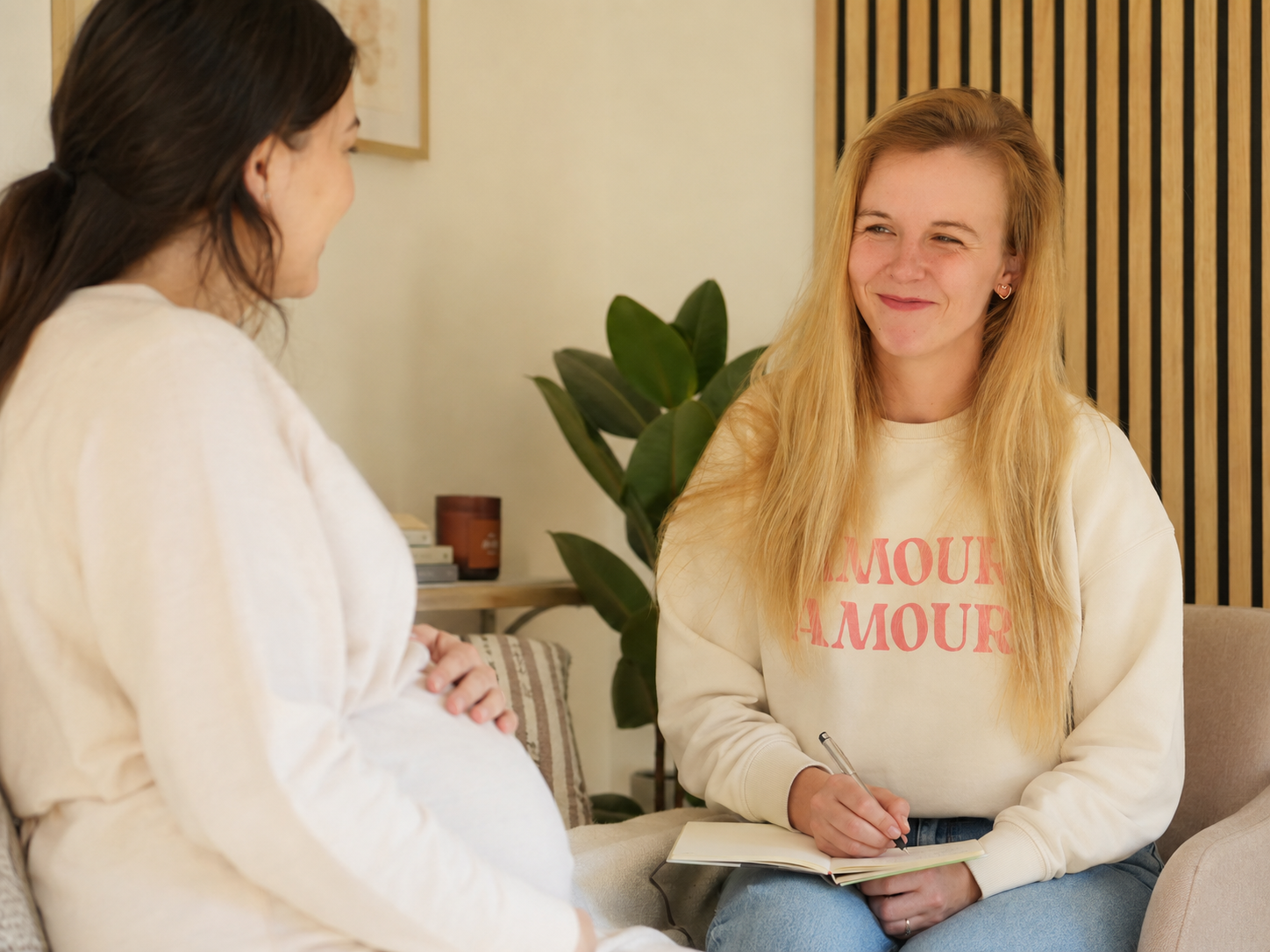 Vroedvrouw Amber — begeleiding tijdens de zwangerschap